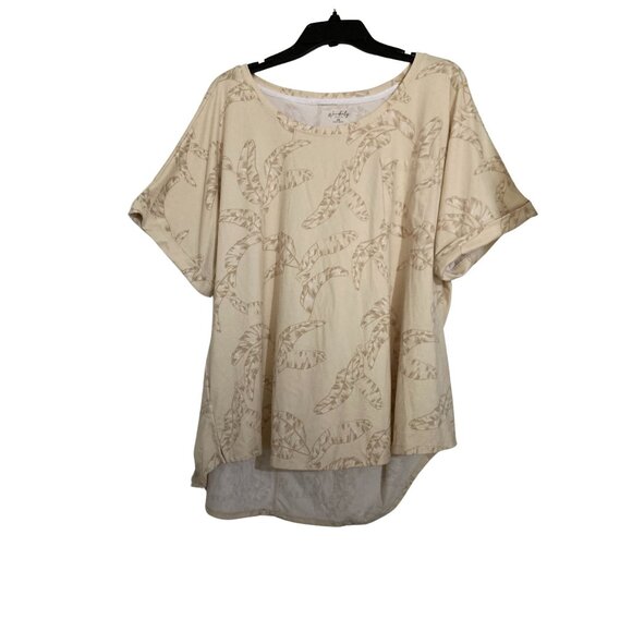 Wonderly Studio Tan Top 3X - Picture 1 of 5